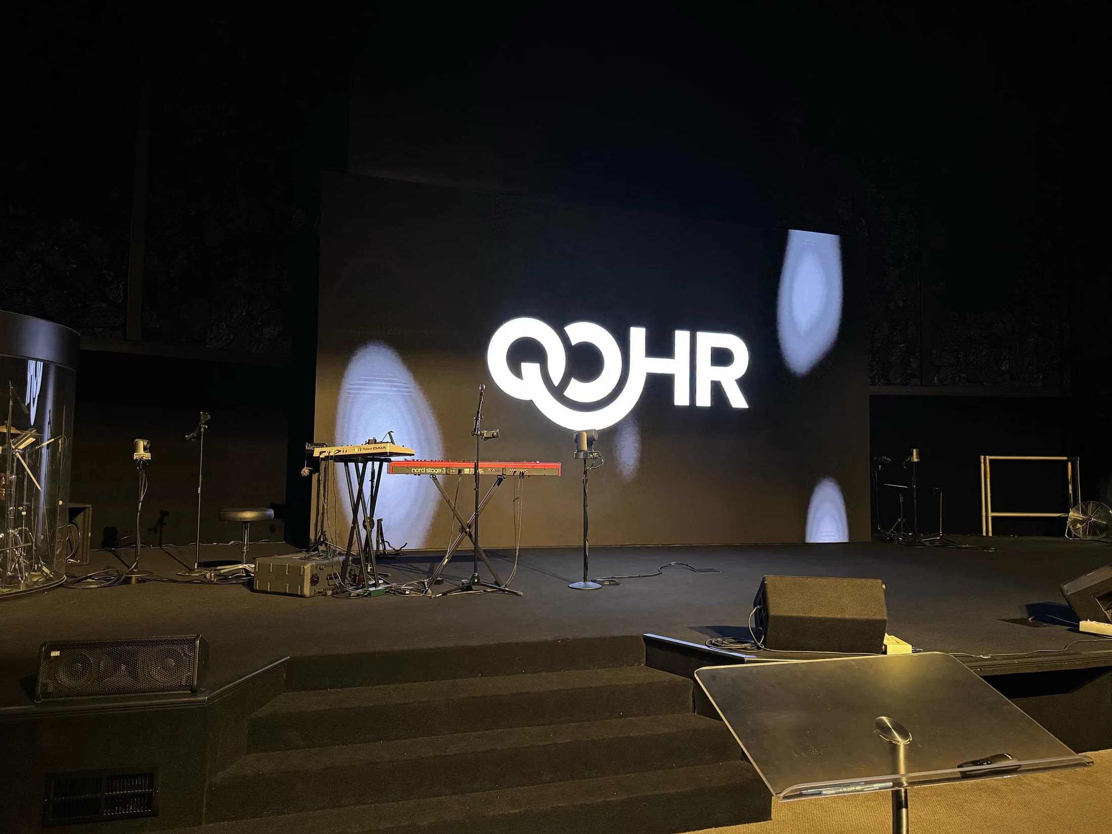 Encounter Church completed LED wall in California
