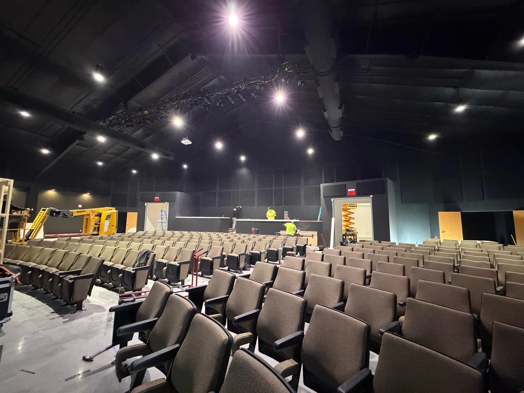 Qohr installing acoustic treatment throughout Life Co Church