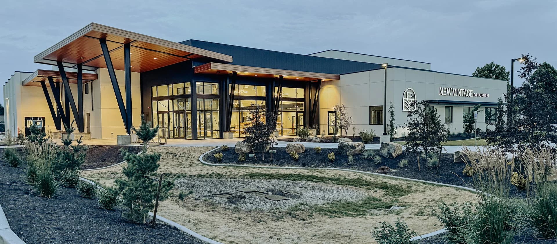 New Vintage Church exterior in Richland, Washington